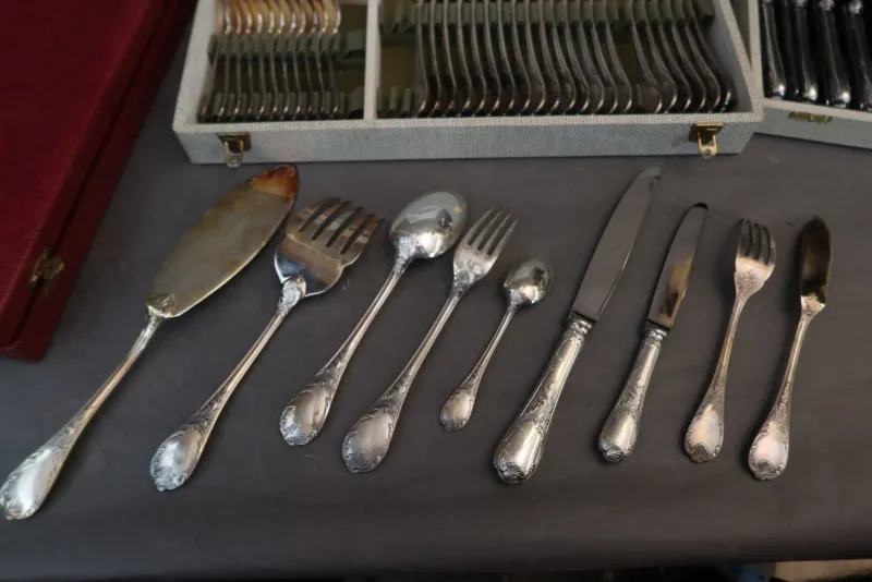 Sale Pamono Marly Cutlery Service from Christofle, 1950s, Set of 87
