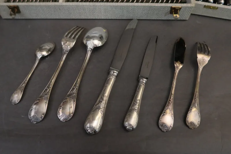 Sale Pamono Marly Cutlery Service from Christofle, 1950s, Set of 87