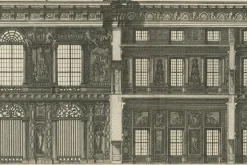 Pamono Marot, Louvre Grande Galerie Façade Illustration, 1670, Print> Contemporary|Prints & Multiples