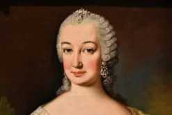 New Pamono Martin Van Meytens, Portraits of Maria Theresa of Habsburg & Francis I of Lorraine, 1740, Oil on Canvases, Framed, Set of 2