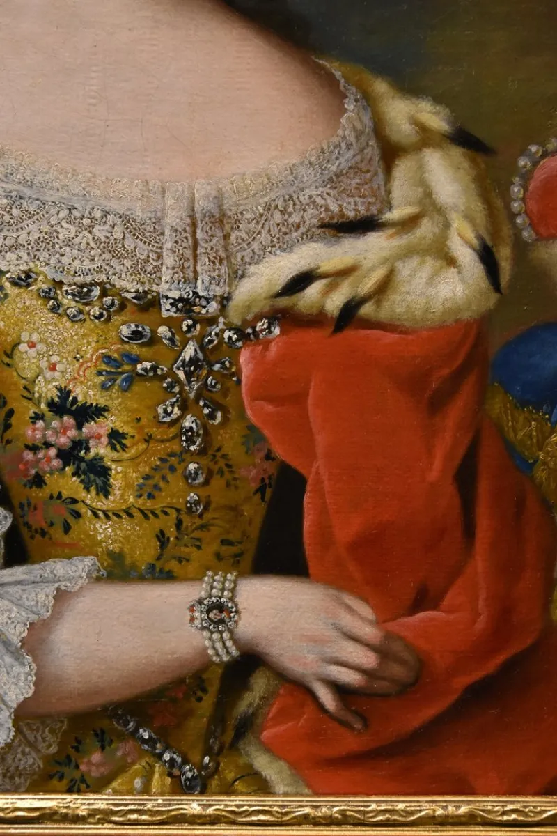New Pamono Martin Van Meytens, Portraits of Maria Theresa of Habsburg & Francis I of Lorraine, 1740, Oil on Canvases, Framed, Set of 2