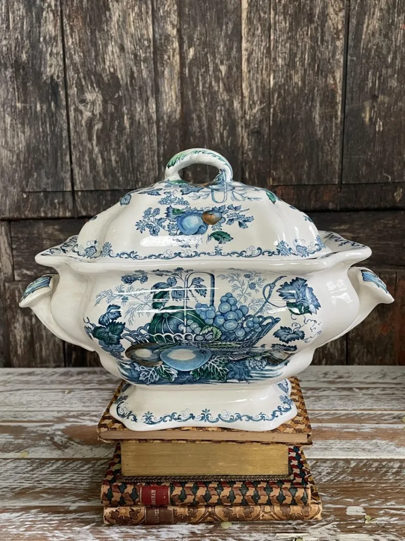Pamono Masons Fruit Basket Tureen, 1970s