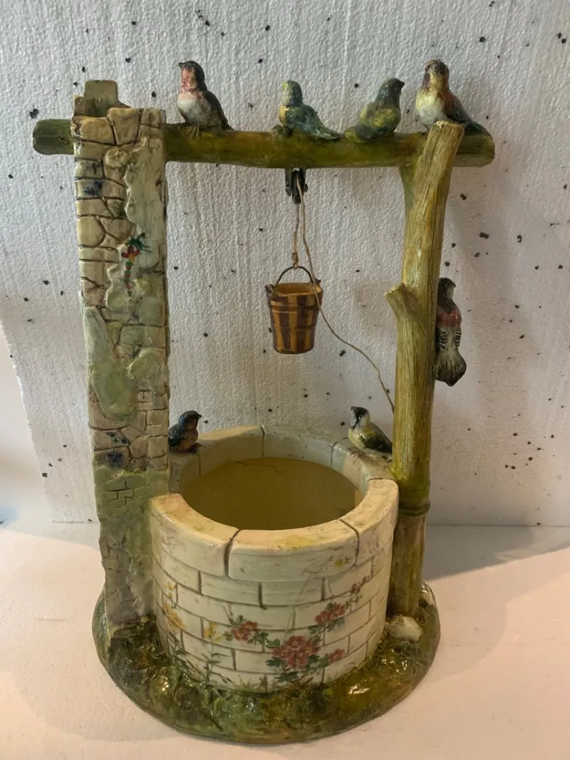 Pamono Massier Delphin Ceramic Well from Vallauris> Architectural Elements