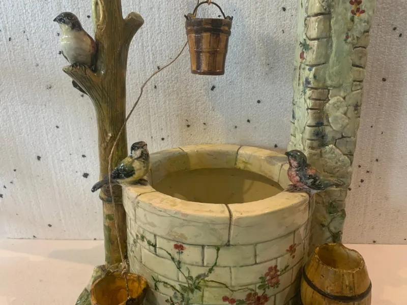Pamono Massier Delphin Ceramic Well from Vallauris> Architectural Elements