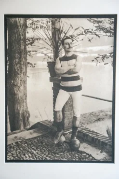 Pamono Massimo Badolato, A. G. Vaudano in a Swimmer's Uniform, One of the Founders of Rari Nantes Torino, 2024, Photograph> Photography