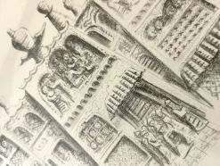 Pamono Massimo Campigli, The Palazzo Del Gran Can, 1959, Ink & Paper, Lithograph><noscript><img width=