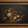 Pamono Massimo Reggiani, Italian Still Life, 2002, Oil on Canvas, Framed> Old Masters