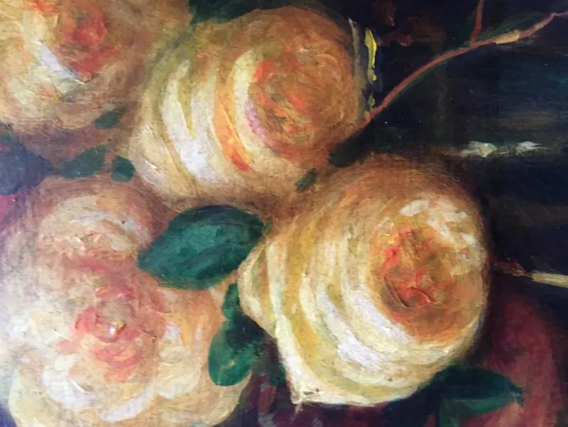 Pamono Massimo Reggiani, Italian Still Life, 2005, Oil on Canvas, Framed> Old Masters