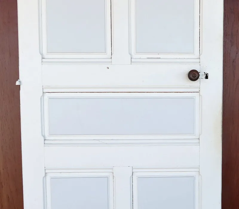 Pamono Massive Oak Property Door - 1900, 1890s> Architectural Elements