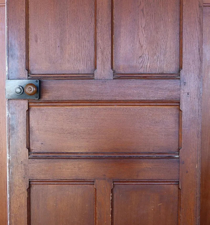 Pamono Massive Oak Property Door - 1900, 1890s> Architectural Elements