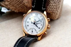 New Pamono Master Collection Gold Wristwatch from Longines