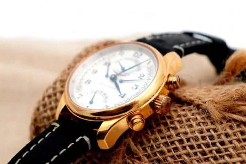 New Pamono Master Collection Gold Wristwatch from Longines