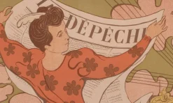 Outlet Pamono Maurice Denis, La Dêpêche from Les Maîtres de L'Affiche, 1898, Original Lithograph