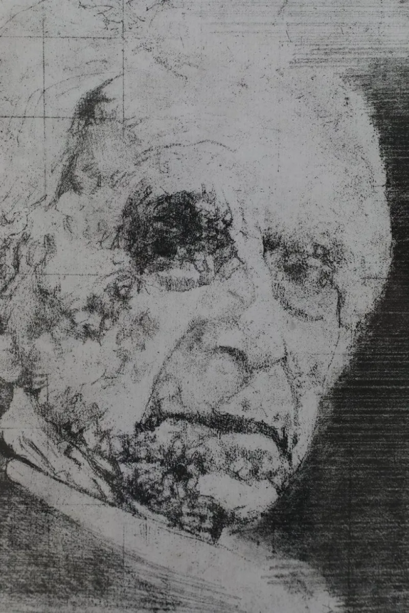 Sale Pamono Maurizio Bini, Maurizio Bini, Etching on Paper, 1960s, Etching, Framed
