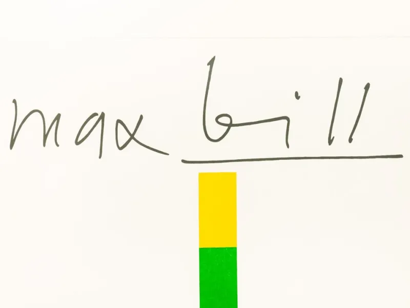 Sale Pamono Max Bill Exhibition Poster
