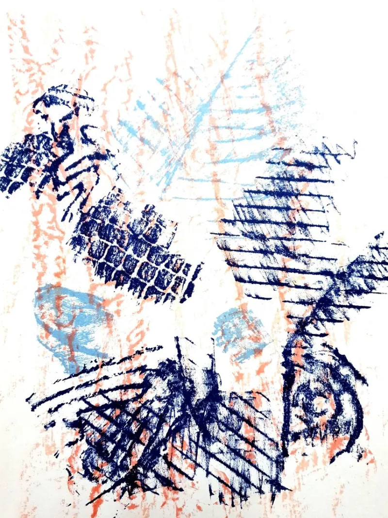 Pamono Max Ernst - Birds - Original Lithograph 1964> Surrealist