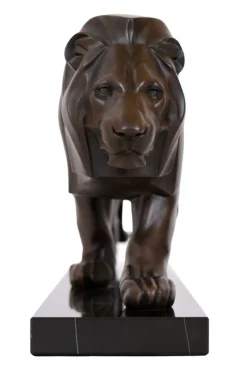 Pamono Max Le Verrier, Art Deco Style Lion, 2022, Bronze><noscript><img width=