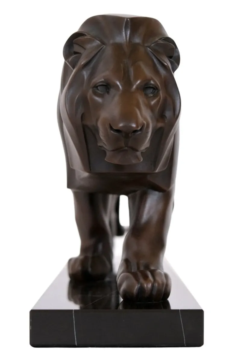 Pamono Max Le Verrier, Art Deco Style Lion, 2022, Bronze> Art Deco