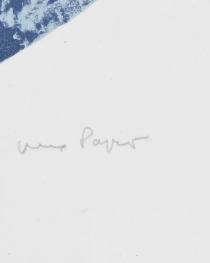 Pamono Max Papart, Composition, 20th Century, Lithograph> Abstraction
