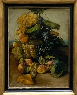 Pamono Maximilian Ciccone, Italian Still Life, Oil on Canvas, Framed> Old Masters