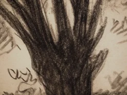 Pamono Maximilien Luce, Pas de Calais, Nature in Méricourt, Original Drawing