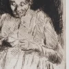 Discount Pamono Maximilien Luce, The Lacemaker, 1895, Original Signed Etching
