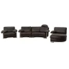 Pamono Medea Leather Sofa Set from Artanova, Set of 3> Living Room Sets
