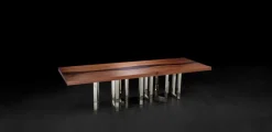 Pamono Medium 6 Nickel Table by Il Pezzo Mancante> Tables