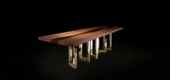 Pamono Medium 6 Nickel Table by Il Pezzo Mancante><noscript><img width=