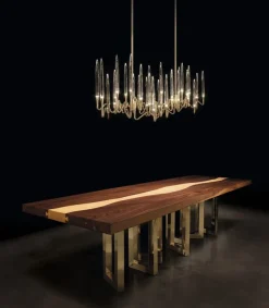 Pamono Medium 6 Nickel Table by Il Pezzo Mancante><noscript><img width=