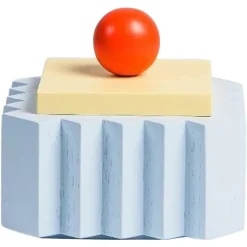 Clearance Pamono Medium Blue Plizé Box by Made by Choice