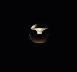 New Pamono Medium Here Comes the Sun Black and White Pendant Lamp by Bertrand Balas