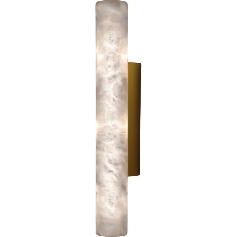 Pamono Medium Kendō Sconce 1 in Brushed Brass by Alabastro Italiano