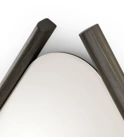 Pamono Medium Laguna Oak Wood Eye Mirror by Morica Design><noscript><img width=