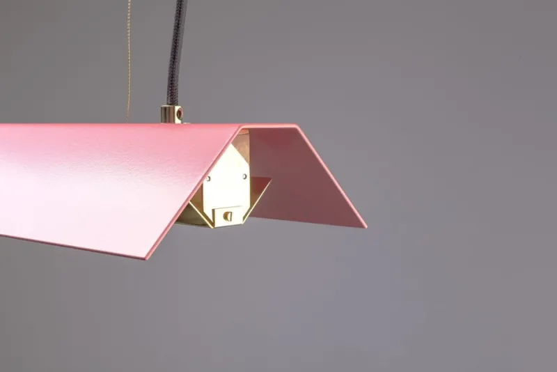 Sale Pamono Medium Misalliance Pink Suspended Light by Lexavala