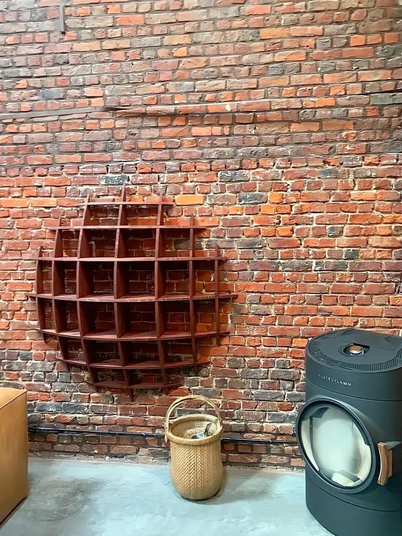 Pamono Medium Round Pine Shelves by David Renault> Storage