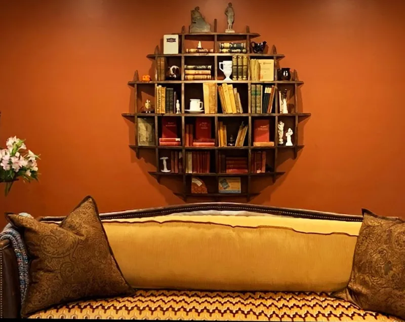 Pamono Medium Round Pine Shelves by David Renault> Storage