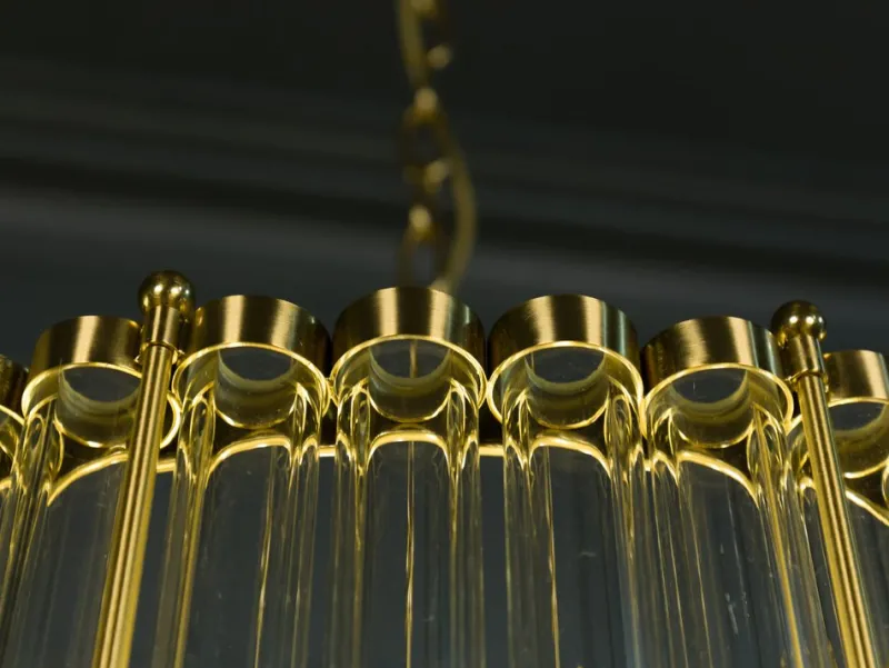Pamono Medium the Monza Chandelier from Pure White Lines> Ceiling Lights