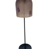 Pamono Medusa Floor Lamp in Murano Glass and Black Metal attributed to Alfredo Barbini, 1960s> Floor Lamps
