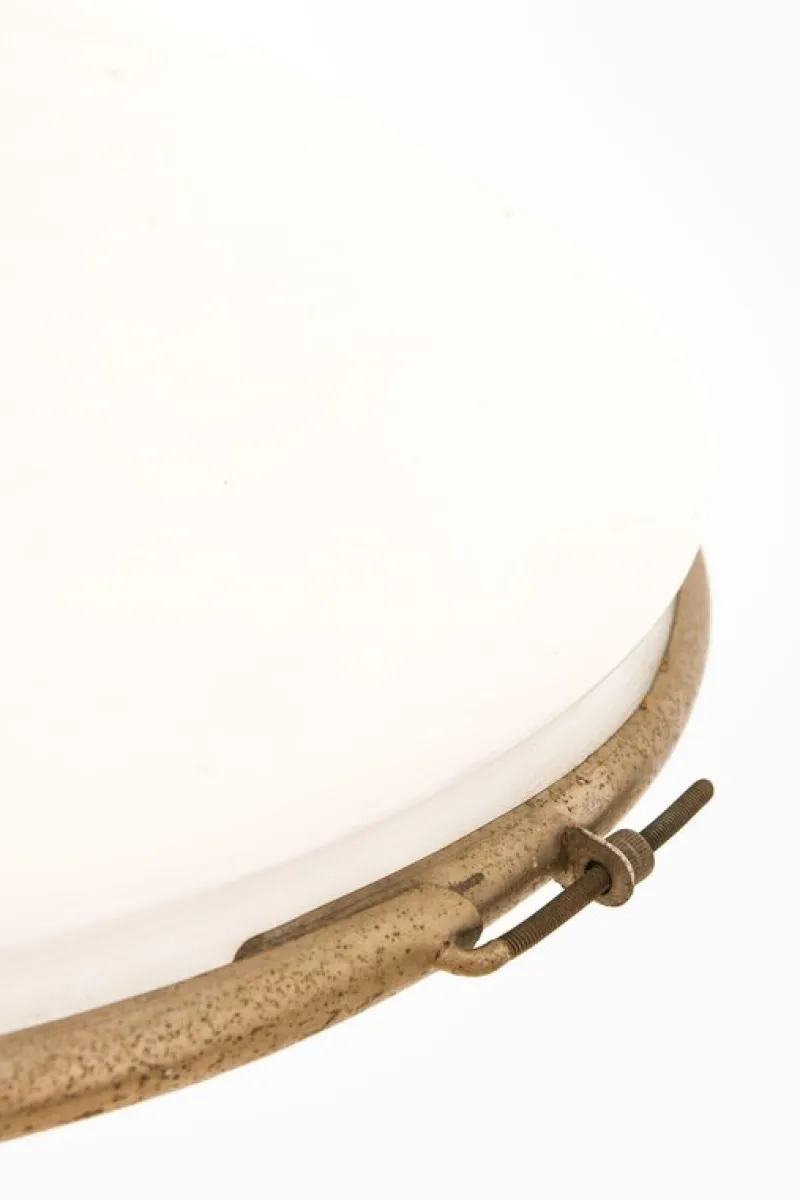 New Pamono Megaphos Hanging Lamp in Nickel Plated Metal by C.F. Otto Müller, 1932
