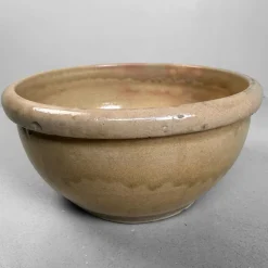 Outlet Pamono Meiji Earthenware Mingei Bowl, Japan, 1890s