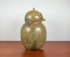 New Pamono Meike Falck Nicolaisen, Large Mid-Century German Owl Sculpture, 1960s, Ceramic