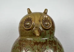 New Pamono Meike Falck Nicolaisen, Large Mid-Century German Owl Sculpture, 1960s, Ceramic