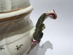 Best Pamono Meissen Porcelain Soup Bowl with Flower Decor, 1755
