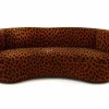 Outlet Pamono Melancolía Sofa in Leopard Furry Velvet by Moanne