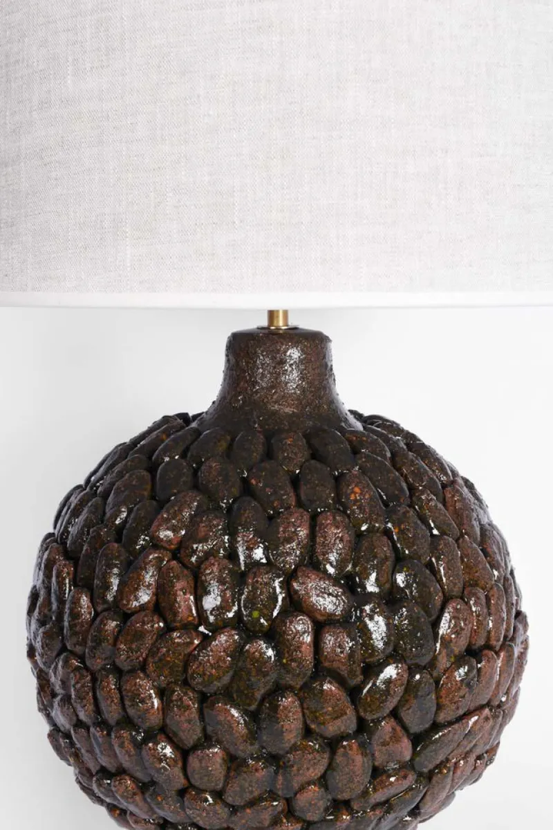 Online Pamono Melides Brown Lamp by Barracuda Interiors