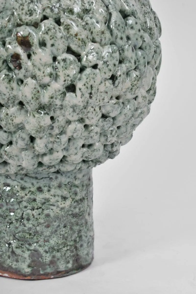 Pamono Melides Light Green Lamp by Barracuda Interiors> Table Lamps