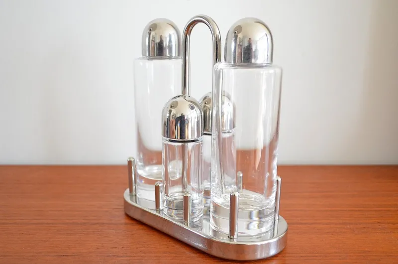 Sale Pamono Menage Set by Ettore Sottsass for Alessi, Set of 4
