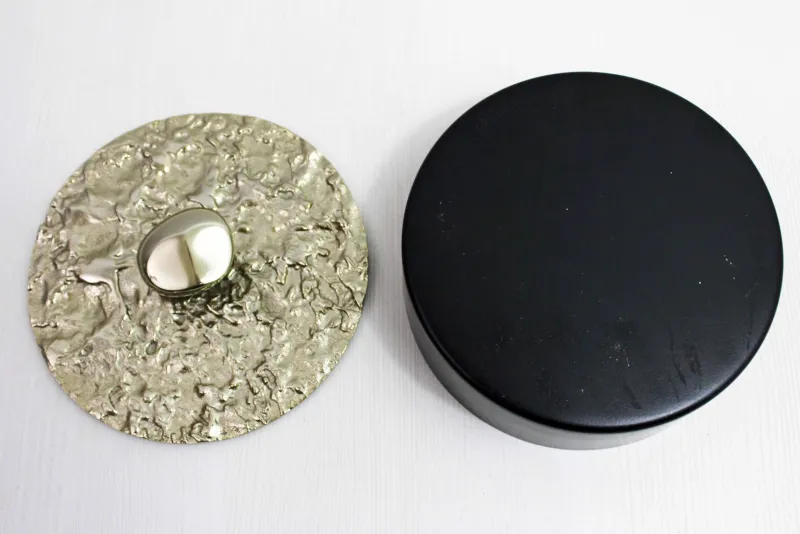 Discount Pamono Metal and Brass Box, 1980s