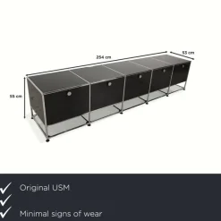 Online Pamono Metal and Chrome Sideboard from USM Haller